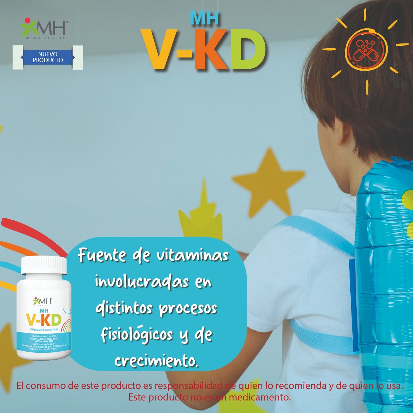 MH V-KD (Multivitamínico para niños)