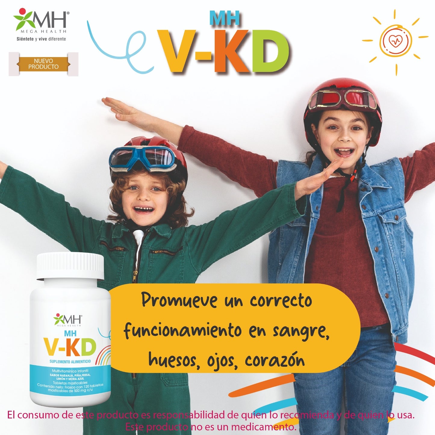 MH V-KD (Multivitamínico para niños)