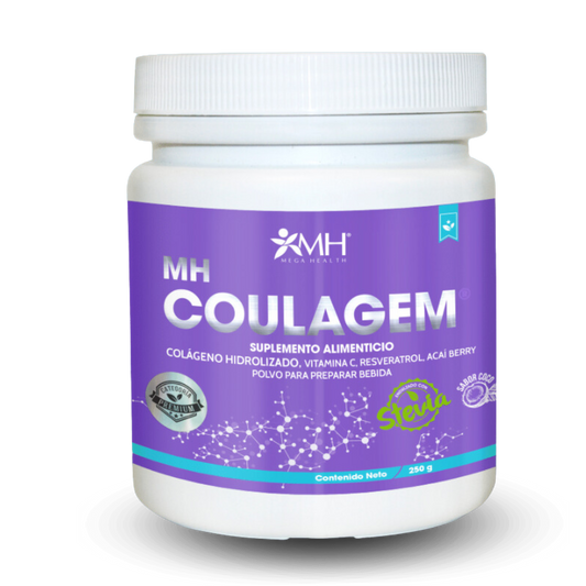 MH COULAGEM COLAGENO HIDROLIZADO, VITAMINA C, RESVERATROL